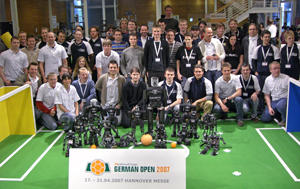 Humanoid League at German Open 2007