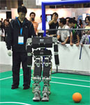 RoboCup 2010 AdultSize Winner: Robot NUS BIP III of team RO-PE